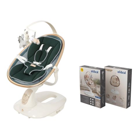 Uşaq üçün elektron yelləncək-kreslo Kidilo 952488_RB, 0 ay+, yaşıl - 952488_RB — Bakı