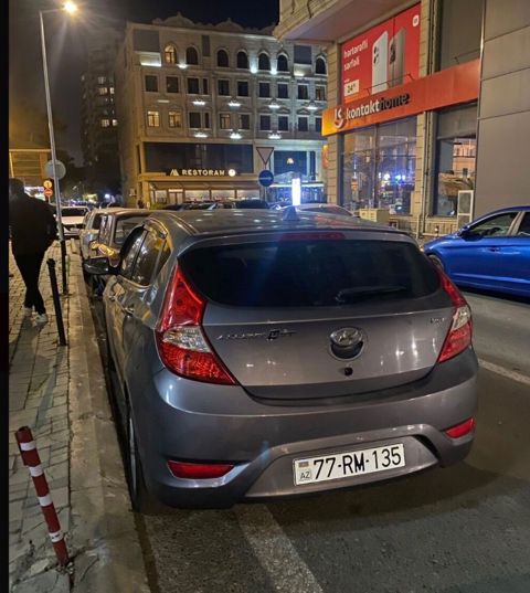 Hyundai Accent: 1.6 l 2017 il Hetçbek — Bakı
