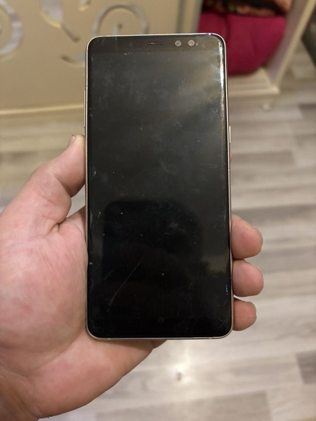 Samsung Galaxy A8 2018, 32 GB, rəng - Mavi, İki sim kartlı — Samsung, Xırdalan