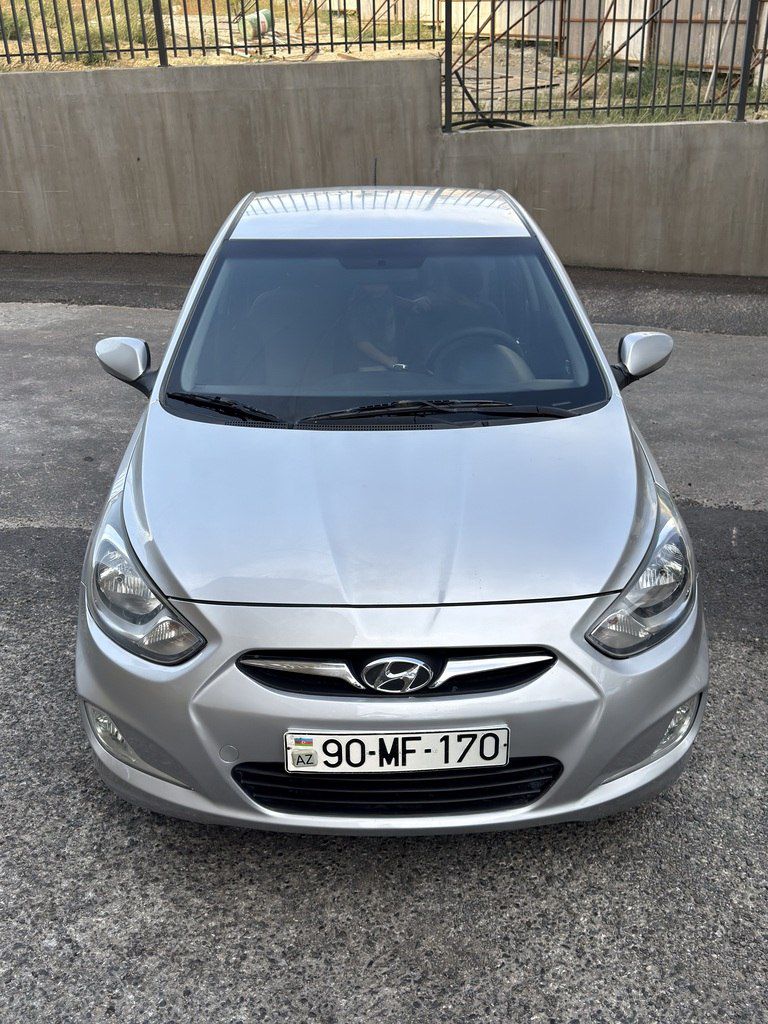 Hyundai Accent, 1.4 L, 2011 il, 167 000 km 90-MF-170 — Avtomobillər, Bakı (2)
