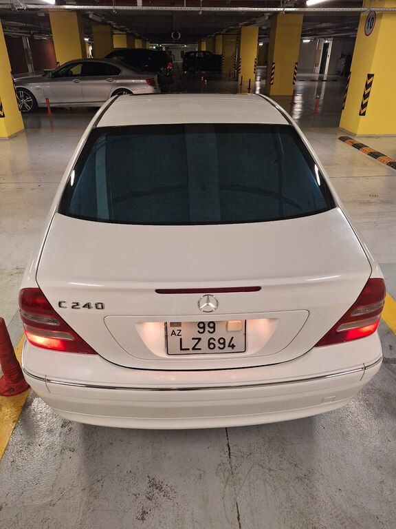 Mercedes C 240, 2.6 L, 2003 il, 256 380 km 00-ID-065 — Avtomobillər, Gəncə (4)