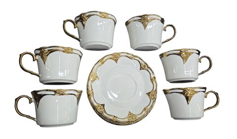 Çay dəsti NS54, 12 əd, 6 nəfərlik, keramika — Bakı