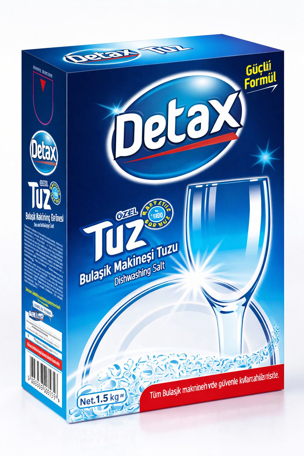 Qabyuyan maşın duzu Detax, 1.5 kq — Mallar, Bakı