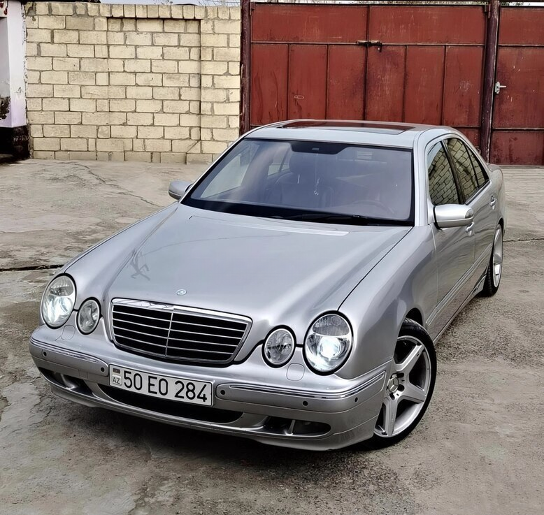Mercedes E 320, 2001 il, 270000 km, 3.2 L — Bakı