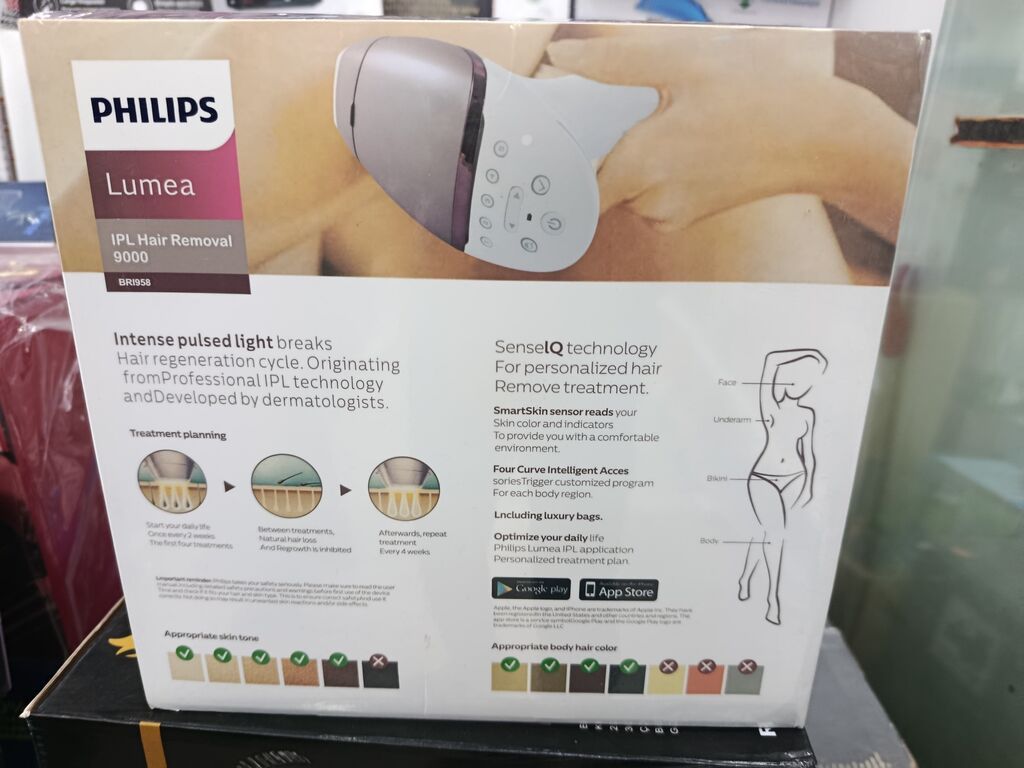 Lazer epilyatoru, Philips, Yeni, Pulsuz çatdırılma — Usturalar, trimmerler və epilyatorlar, Bakı (3)