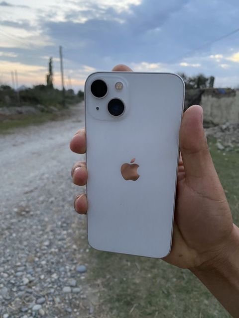 IPhone 13, 128 GB, Ağ, Simsiz şarj, Face ID — Xaçmaz
