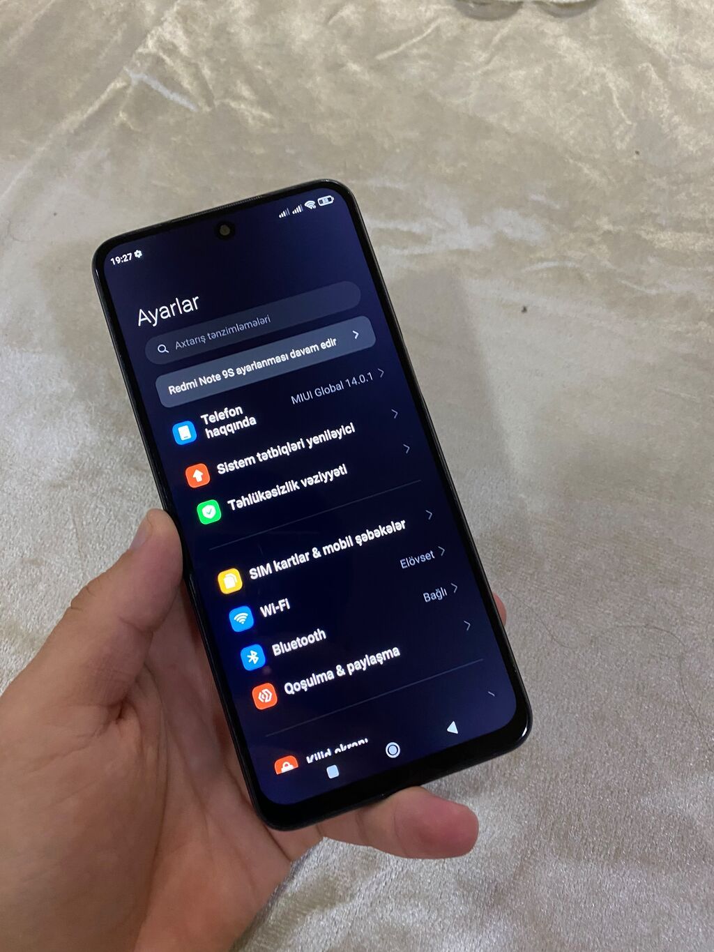 Redmi Note 9S, 64 GB, rəng - Mavi, İki sim kartlı — Xiaomi, Goranboy (4)