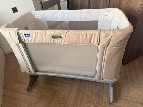 Chicco beşik/yan beşik - Brend: Chicco - Rəng: bej - Tip: valideyn — Bakı