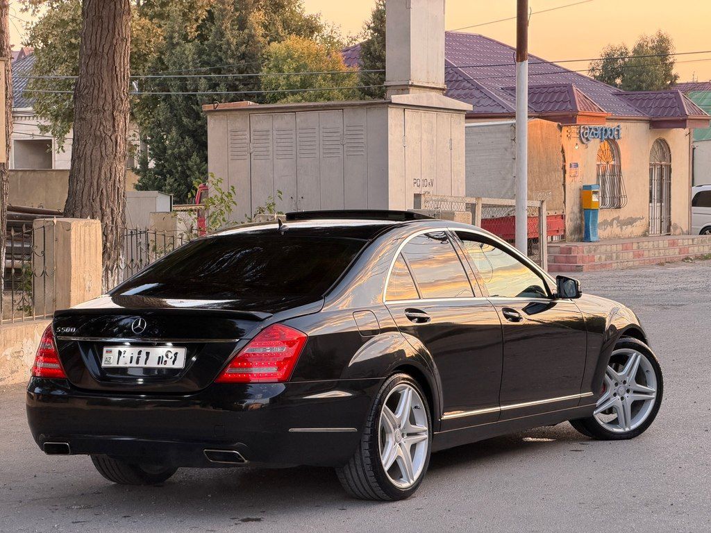 Mercedes S 350, 3.5 L, 2007 il, 320 000 km — Avtomobillər, Bakı (4)