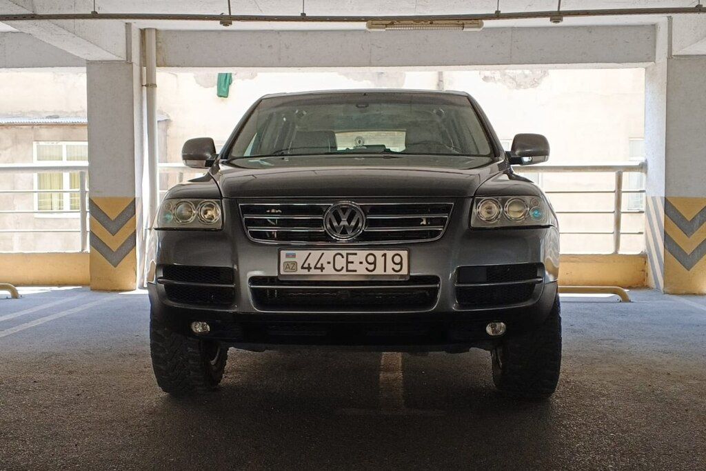 Volkswagen Touareg, 2.5 L, 2004 il, 300 000 km 44-CE-919 — Avtomobillər, Bakı
