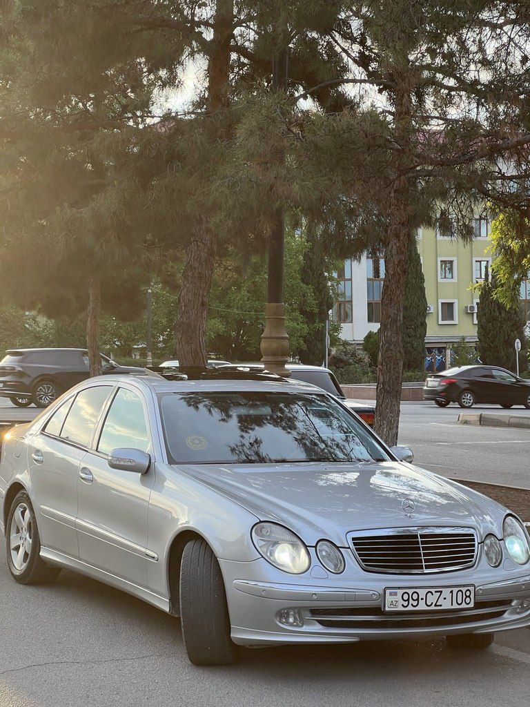 Mercedes E 320, 3.2 L, 2003 il, 244 000 km 99-CZ-108 — Avtomobillər, Şəmkir (6)