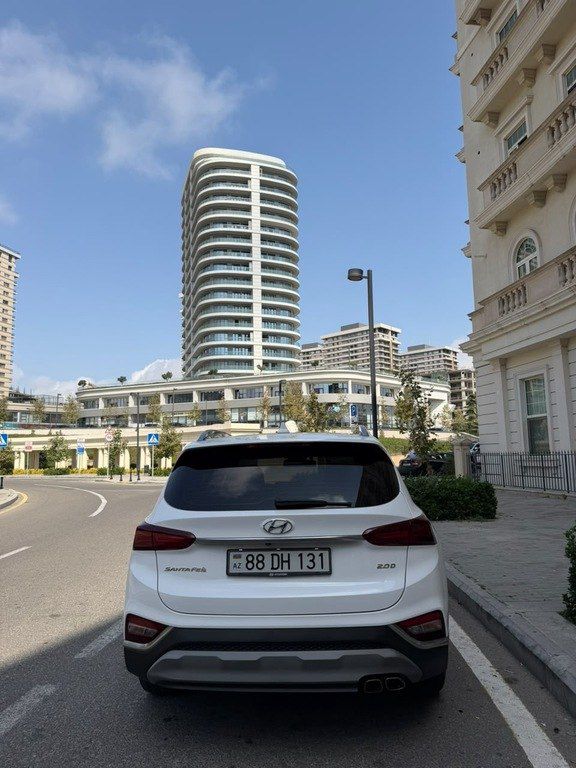 Hyundai Santa Fe, 2.0 L, 2018 il, 156 000 km 88-DH-131 — Avtomobillər, Bakı (6)