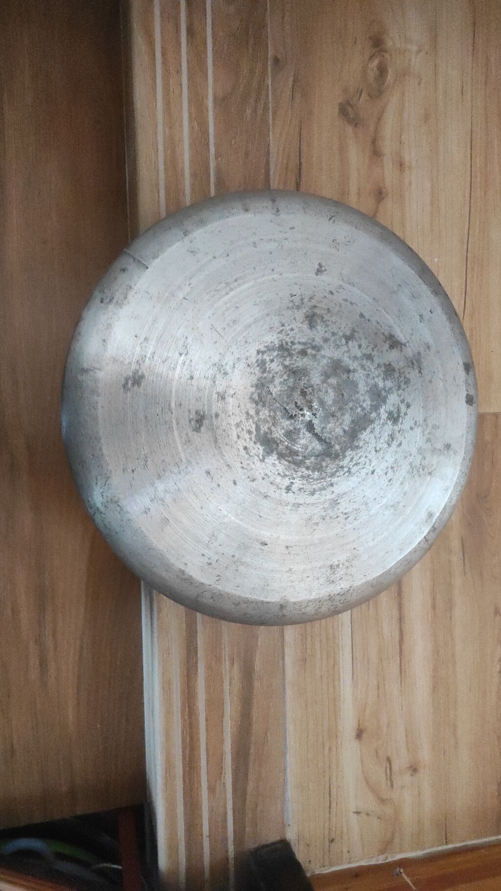 Qazan, rəng - Gümüşü, Alüminium, 5-dən çox l, Ssri — Bişirmə qabları, Xırdalan (2)