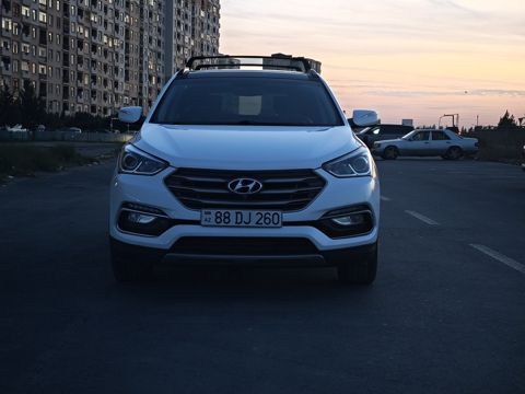 Hyundai Santa Fe, 2.0 L, 2017 il, 157 716 km — Bakı