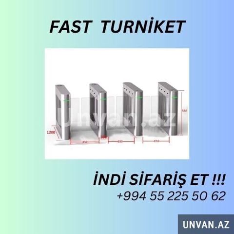 Fast turniketlər — Bakı