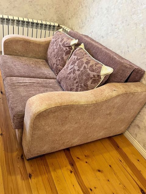 İki nəfərlik yumşaq divan Açılan divan — Digah