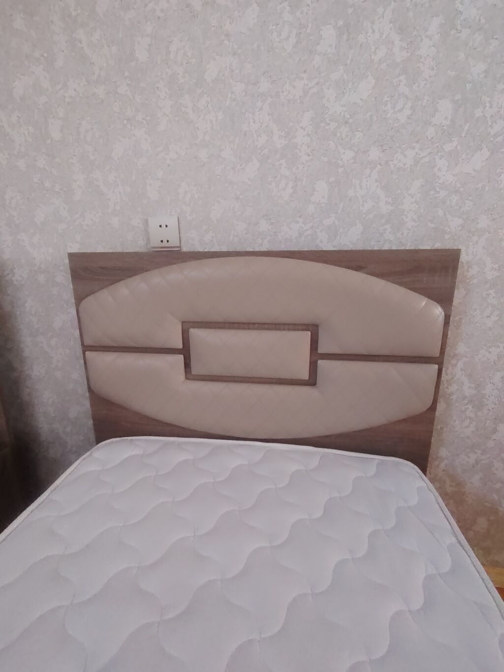 Iki eded tek neferlik carpayi. Eni 95 uzunu 2m. Matrasi ile birlikde — Yataqlar, Sumqayıt (2)