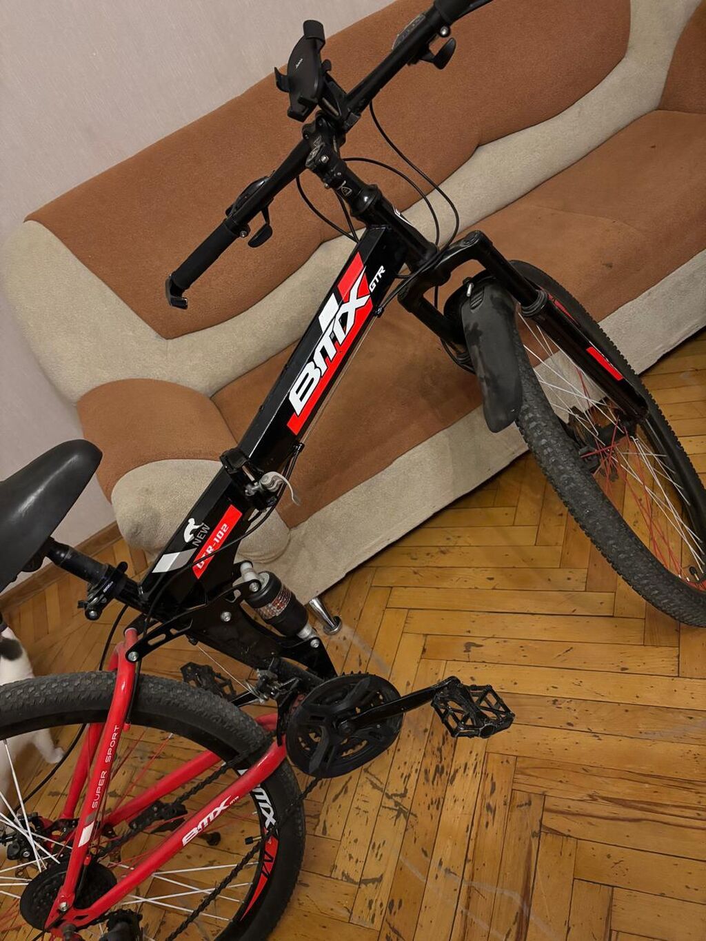 BMX GTR qatlanan dağ velosipedi - Çərçivə: qatlanan, alüminium — Dağ velosipedləri, Bakı (4)