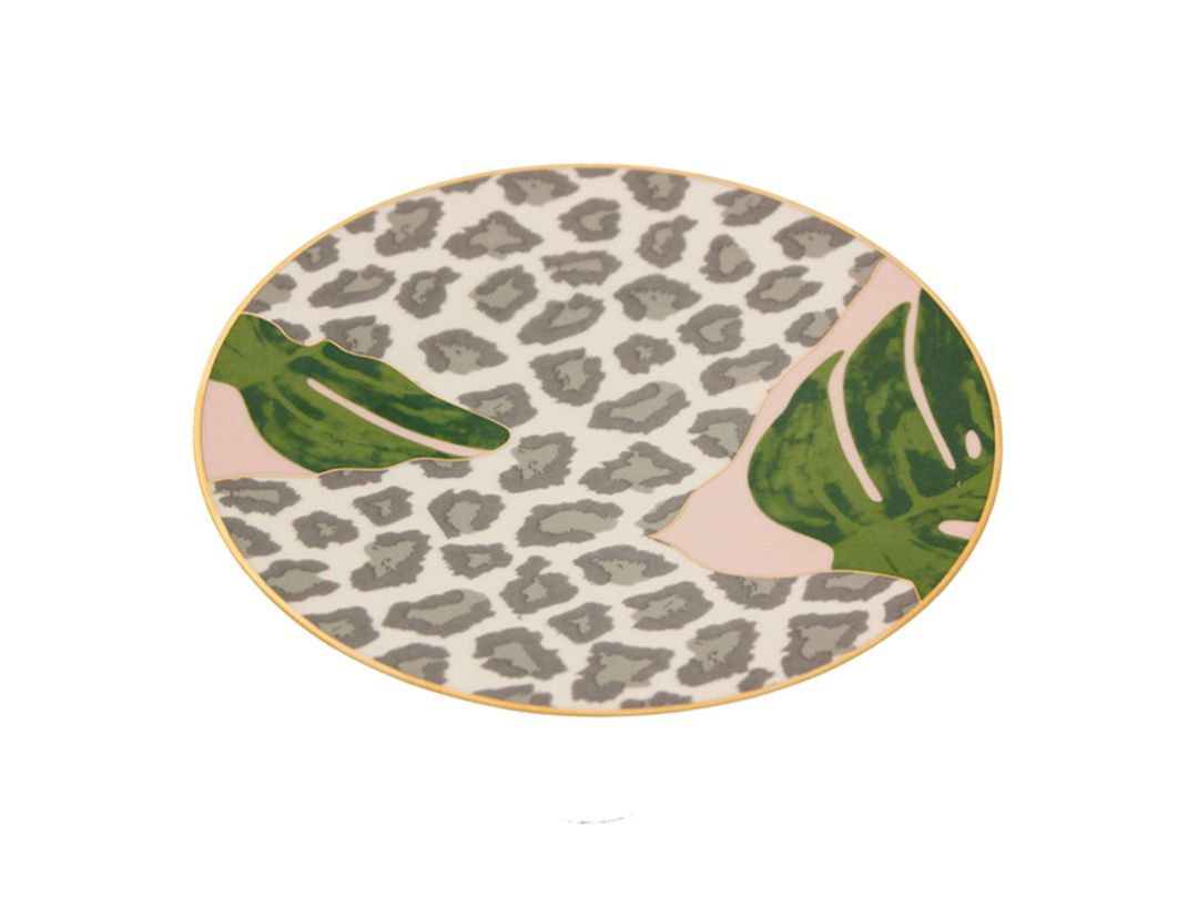 Boşqab Porland Africa Pattern3 farfor, rəngbərəng, 21 sm — Mallar, Bakı (2)