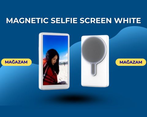 Magnetic Selfie Screen white — Bakı
