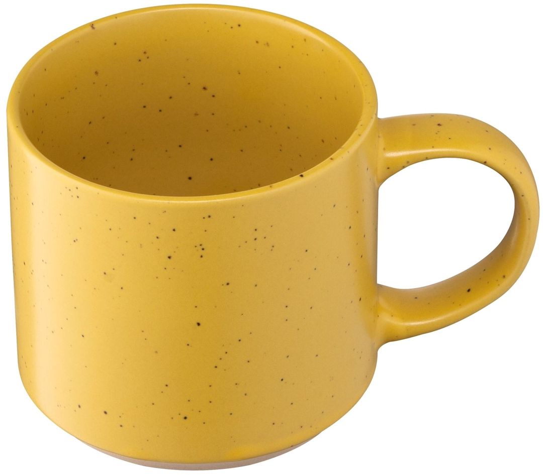 Fincan Ardesto Alcor AR3475Y, 420 ml, keramika, sarı — Mallar, Bakı (3)
