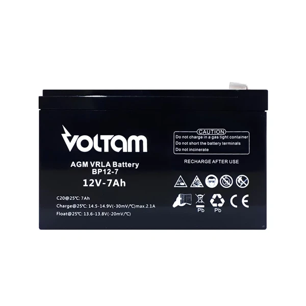 Voltam 12V 7AH UPS Akumulyatoru — Bakı