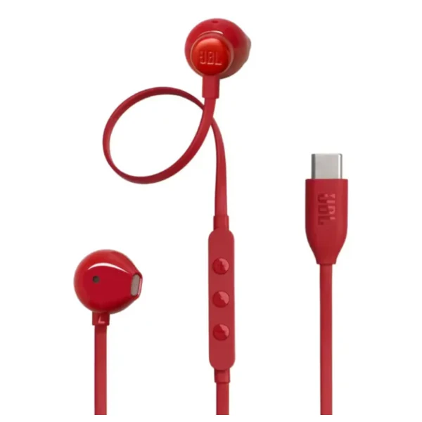 JBL Tune 305C USB Red Headphones JBLT305CRED — Bakı