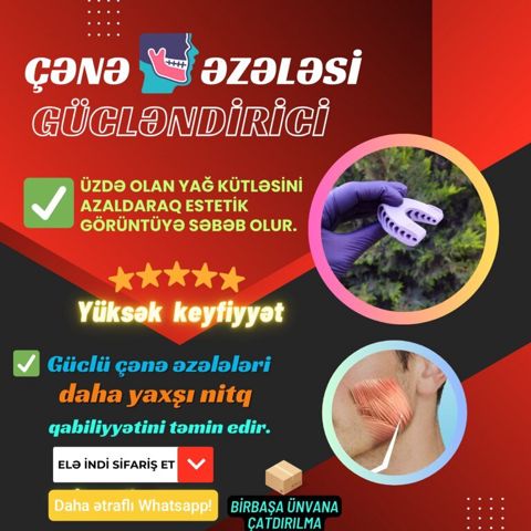 Çənə əzələsi gücləndirici — Bakı