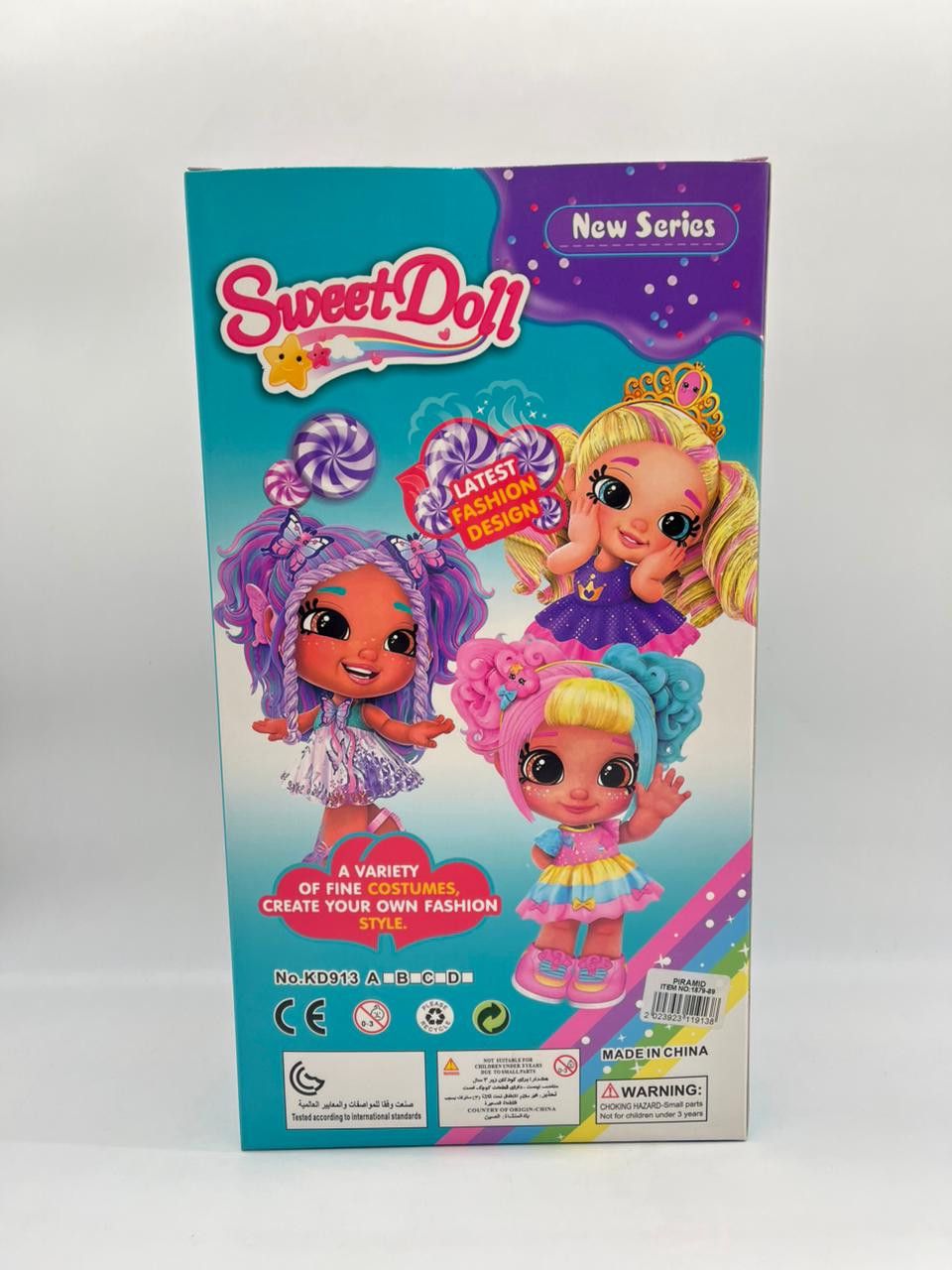 Kukla Sweet Doll P-16, plastik, 25 sm, 3+ yaş — Mallar, Bakı (2)