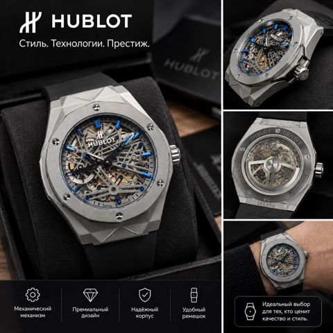 Hublot mexaniki qol saatı – üslub, texnologiya və prestij — Masazır