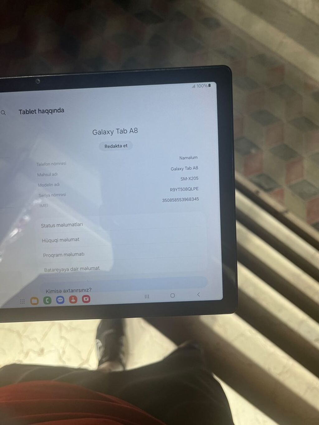 Samsung Galaxy Tab S6 Lite (SM‑P613) – 2022 Edition, Wi‑Fi - Rəng — Samsung, Bakı (5)