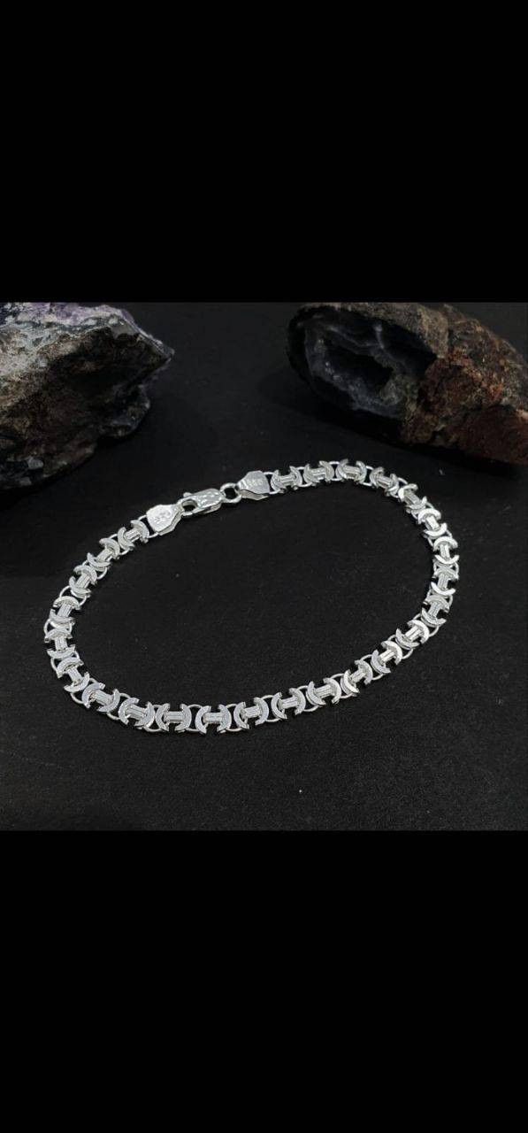 Kişilər üçü gümüş qolbaq, 925, 10 qram,100690 — Mallar, Bakı