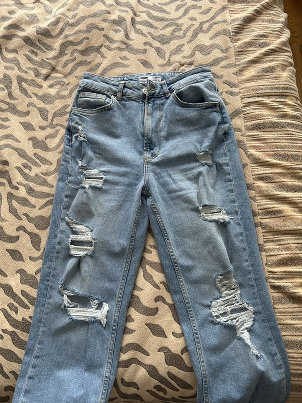 Cinslər, Bershka, rəng - Mavi — Jinslər, Bakı
