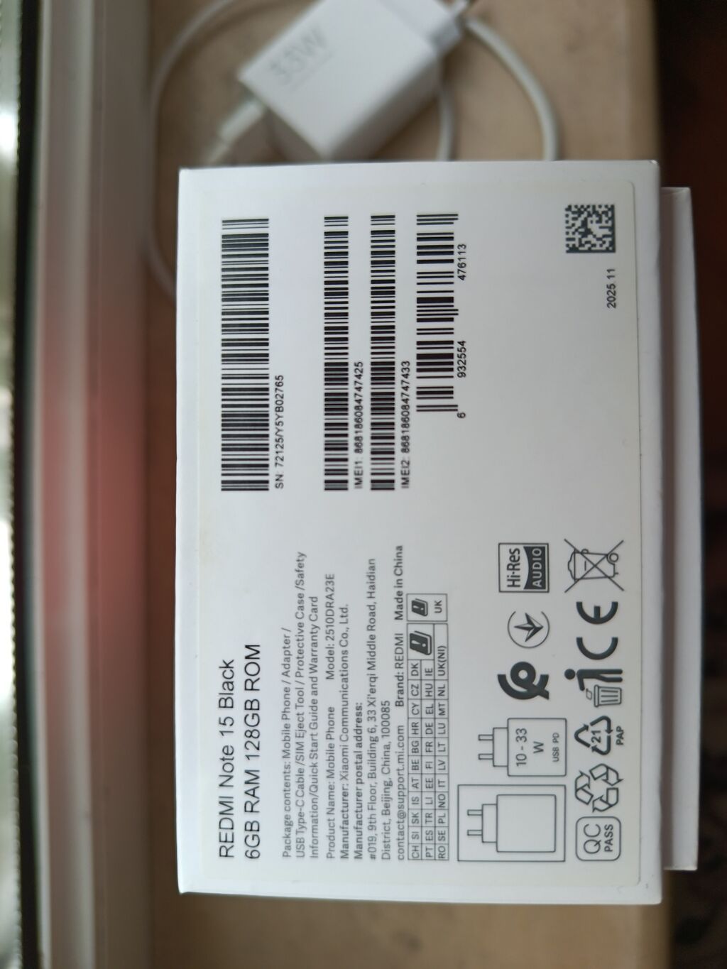 Redmi 128 GB, rəng - Qara, Zəmanət — Xiaomi, Sumqayıt (4)