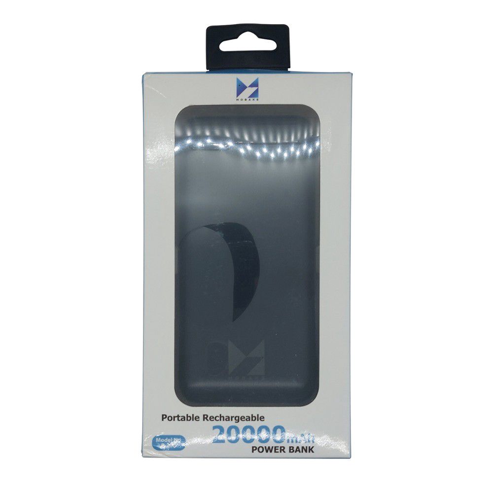 Mobaks P-20D Powerbank 20000mAh Black (Micro & Type-C) — Mallar, Bakı (2)