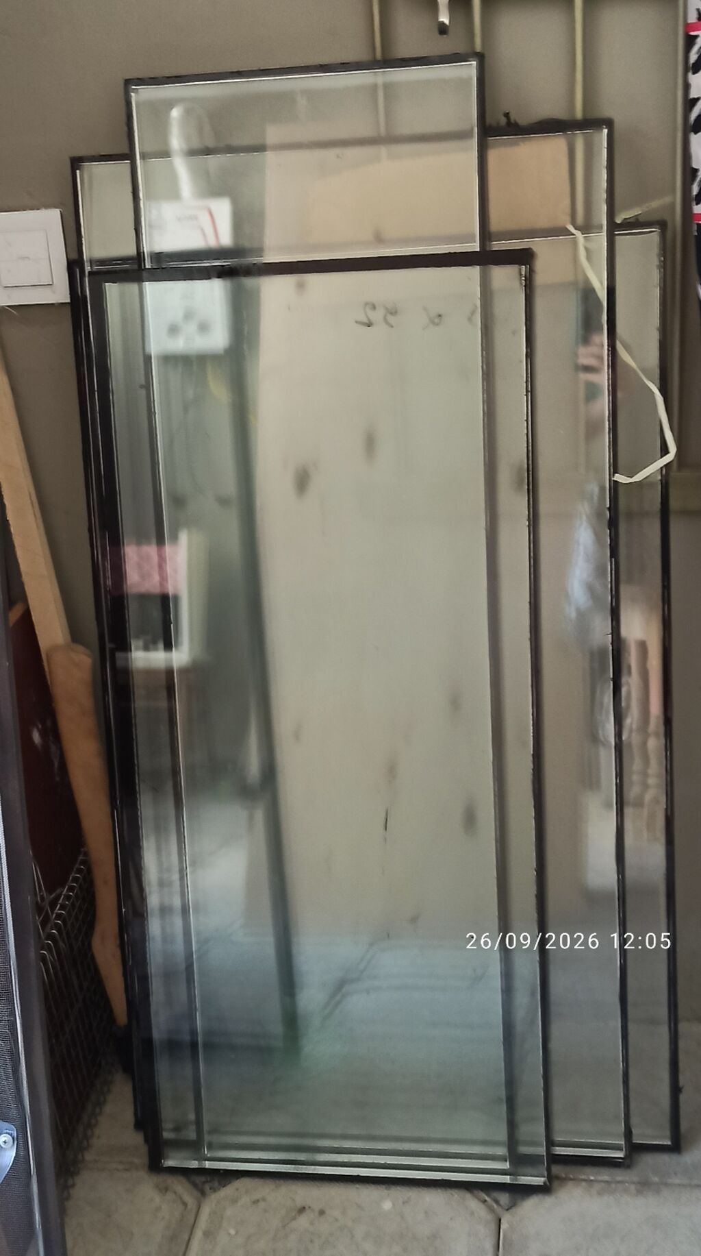 Yeni İkiqat şüşə paketi Plastik pəncərə, Еni: 1 sm, Uzunluğu: 1 sm, Pulsuz quraşdırma — Pəncərələr, qapılar, balkonlar, Sumqayıt (2)
