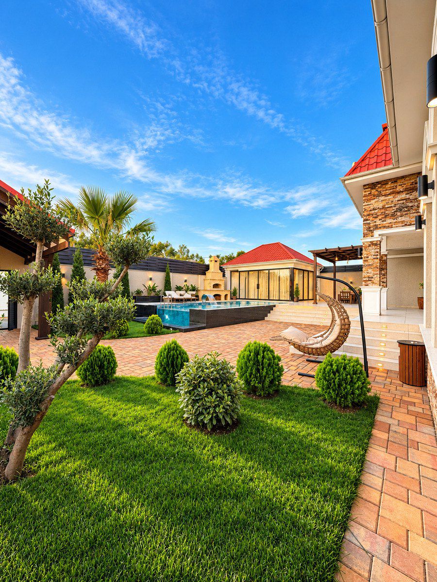 Satılır 5 otaqlı həyət evi/bağ evi 280 m² — Ev, villa, Bakı (4)