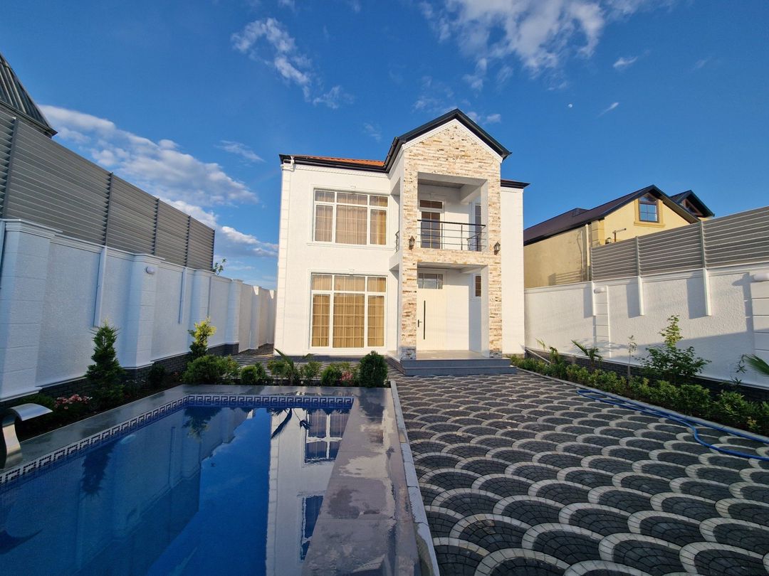 Satılır 5 otaqlı həyət evi/bağ evi 210 m² — Ev, villa, Bakı (8)