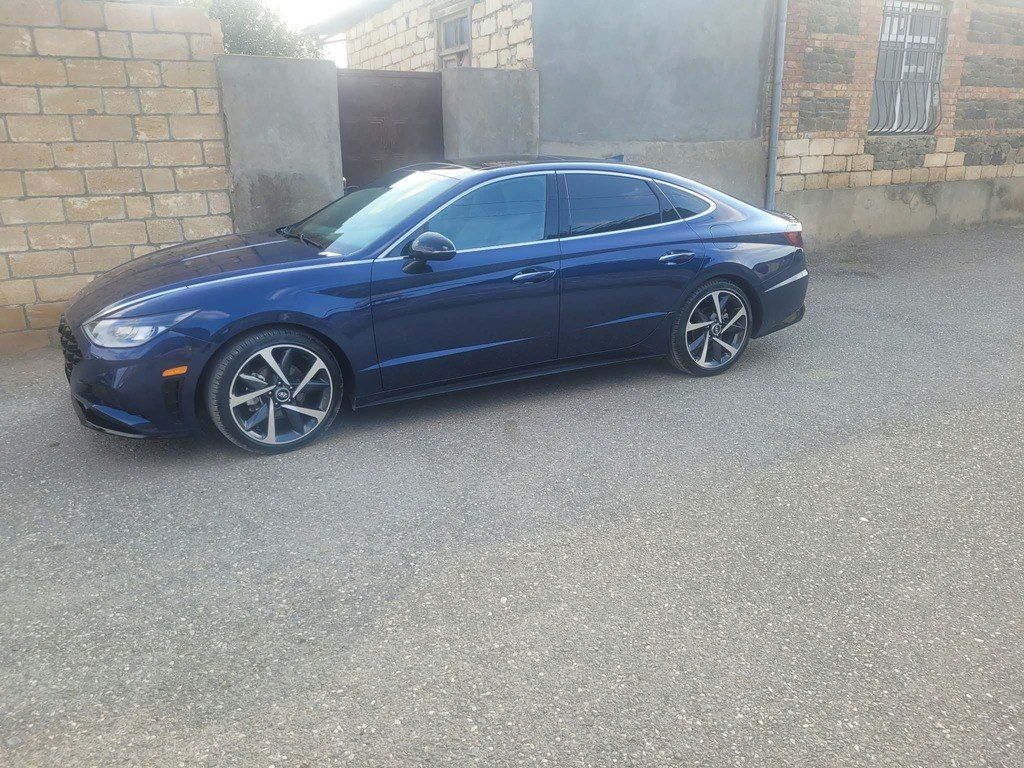 Hyundai Sonata, 1.6 L, 2022 il, 91 000 km — Avtomobillər, Bakı (6)