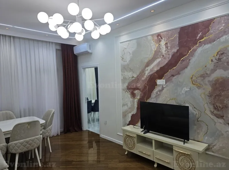 Kirayə verilir 2 otaqlı Mənzil Yeni tikili 75 m² Bakı, Xətai r., Əhmədli m — Mənzil, Bakı (2)