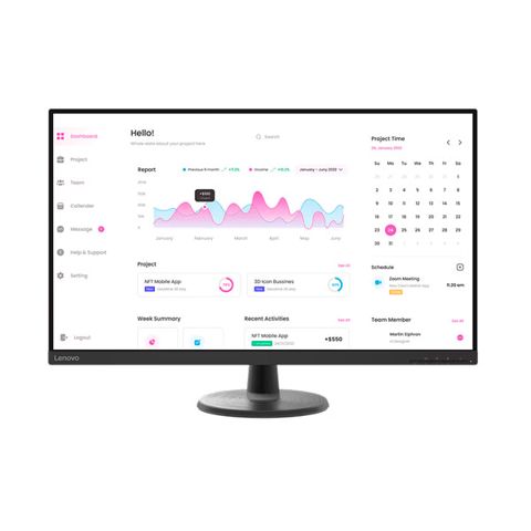 Lenovo D32-40 31.5-inch Full HD Monitor 66FCGAC2EU — Bakı