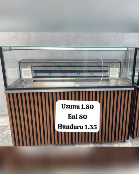799₼ vitrin soyuducu 15gun işlənməyib heç ucuz satılır demək olar — Bakı