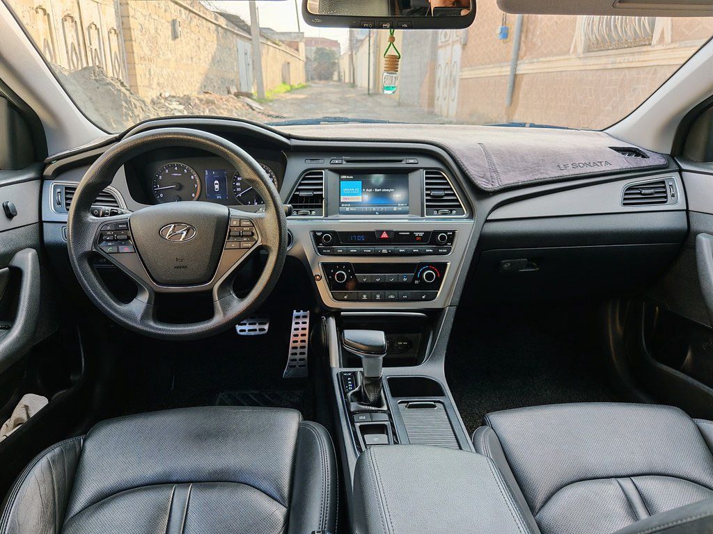 Hyundai Sonata, 2.0 L, 2015 il, 177 777 km — Avtomobillər, Gəncə (5)