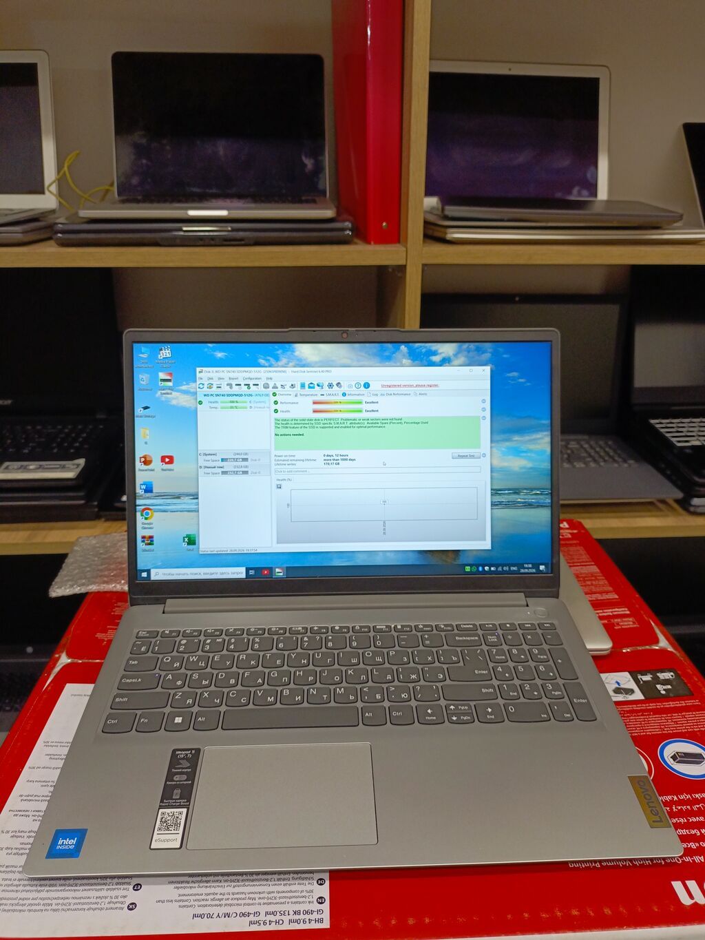 Təzə satışa çıxdı (karopka yoxdur) 8/512 Lenovo noutbuk — Lenovo, Bakı (5)