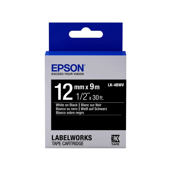 Epson LK-4BWV White/Black C53S654009 — Bakı