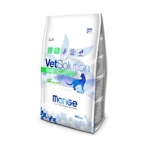 Quru yem Monge Vetsolution Diabetic Grain Free Cat, 400 q — Bakı