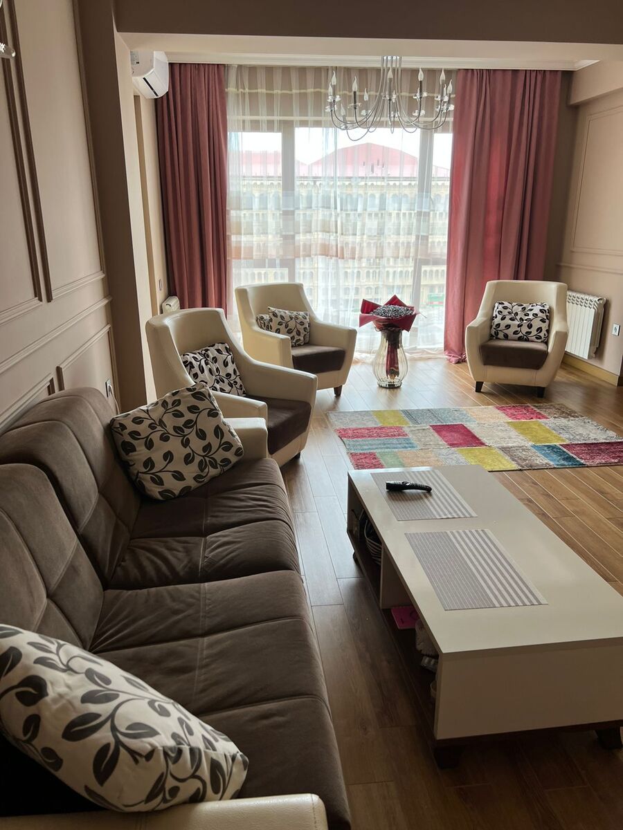 İcarəyə verilir 2 otaqlı yeni tikili 120 m² — Mənzil, Bakı (3)