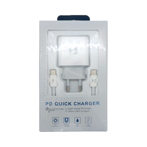 Mobaks CS-03 oem 18W usb+c charger set c to c — Bakı