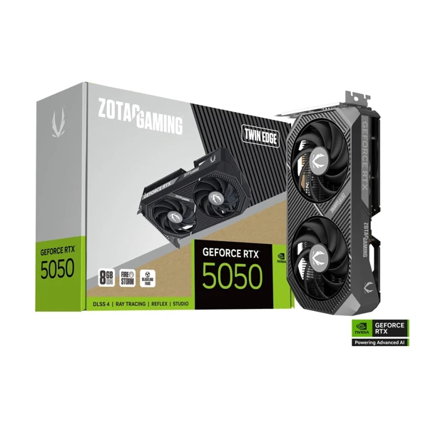 Zotac Gaming GeForce RTX 5050 Twin Edge 8GB ZT-B50500E-10M — Bakı