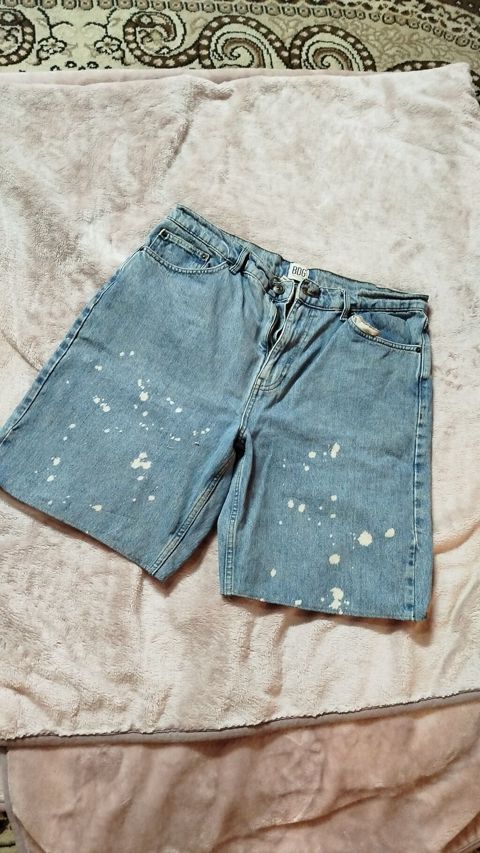 BDG brendinin denim şortu - Model: klassik 5 ciblə dizayn - Material — miray_2_ci_el
